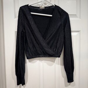 Zara Collection | Black and Silver Blouse
